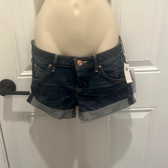 NWT! Hudson Hampton Denim Mini Shorts - Picture 2 of 14